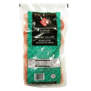 Alligator Fillets, Farm-Raised, Boneless, Skinless | Packaged