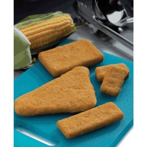 Cornmeal Breaded Pollock Fillets | Styled