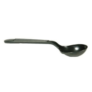 Black Plastic Soup Spoon | Raw Item