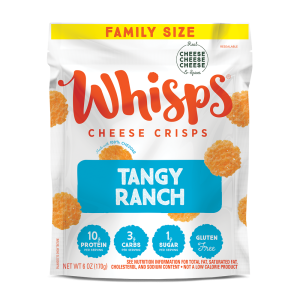 Tangy Ranch Cheese Crisps | Packaged