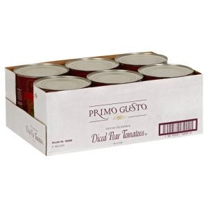 Diced Pear Tomatoes | Packaged