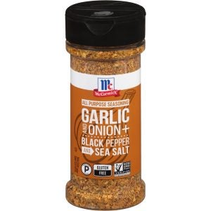 Garlic & Onion with Black Pepper & Sea Salt All-Purpose Seasoning | Packaged