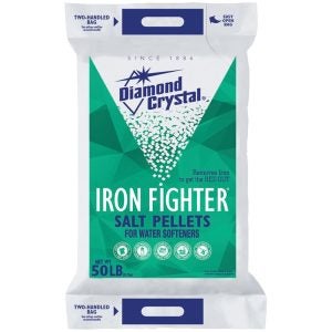 Diamond Crystal Iron-Fighter Salt Pellets | Packaged