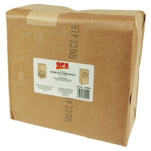 4# Brown Paper Bags | Packaged