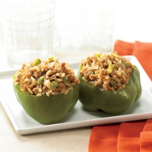 Stuffed Green Pepper Cups | Styled