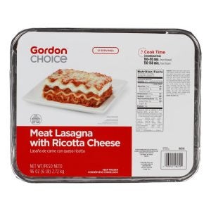 Meat Lasagna Entree | Packaged