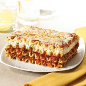 Meat Lasagna Entree | Styled
