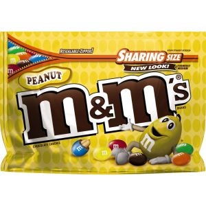 Peanut M&Ms Stand Up Bag | Packaged