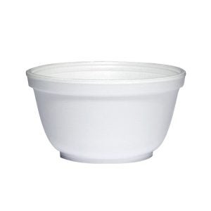 10 Ounce Foam Bowls, White | Raw Item