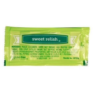 Sweet Pickle Relish Packets | Raw Item