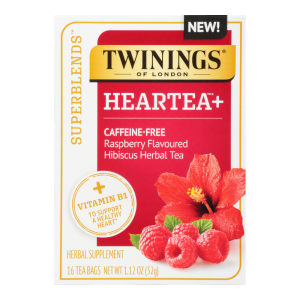 Superblends Heartea+ Tea | Packaged