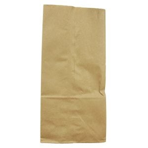 5.25 x 3.13 x 10.87 Inch Paper Bags | Raw Item