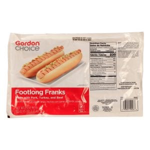 Footlong Classic Franks | Packaged
