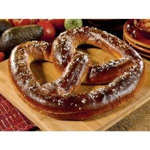 Soft Bavarian Sourdough Pretzels, 7 oz. | Styled