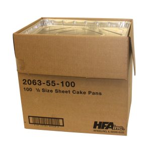 1/2 Size Foil Sheet Cake Pan | Packaged