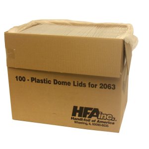 Half Sheet Foil Cake Pan Dome Lid | Packaged