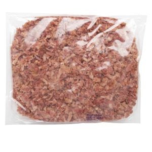 Cooked Extra Bacon Topping, 1/2" | Packaged