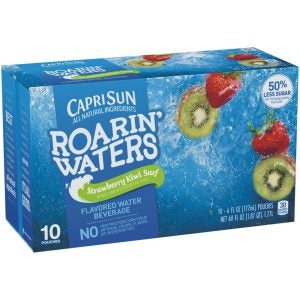 Strawberry Kiwi Roarin' Waters Capri Sun | Packaged