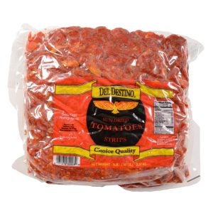 Sundried Julnn Tomato Strips | Packaged