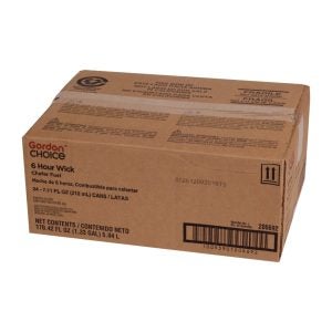 Chafer Fuel, 6 Hour | Corrugated Box