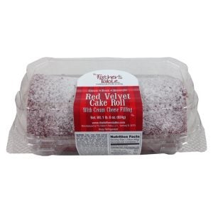 Red Velvet Cake Roll | Packaged