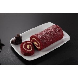 Red Velvet Cake Roll | Styled