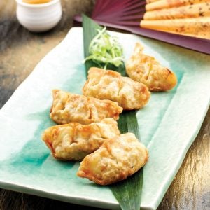 Vegetable Potsticker Appetizer | Styled