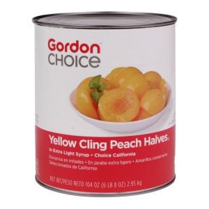 Peach Halves in Light Syrup | Packaged