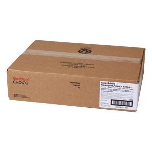 Norwegian Atlantic Salmon Fillets | Corrugated Box