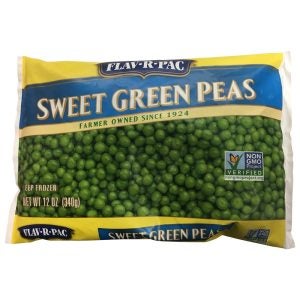 Sweet Green Peas 12 oz | Packaged