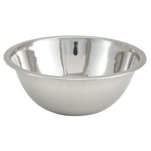 4 Quart Stainless Steel Mixing Bowl | Raw Item