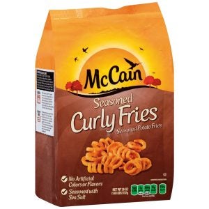 Seasoned Curly Fries | Packaged