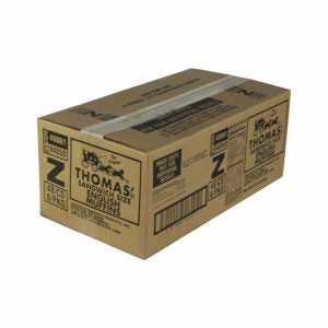 Jumbo English Muffin Unsliced | Corrugated Box