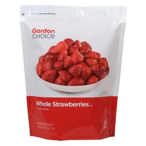Whole Frozen Strawberries | Packaged
