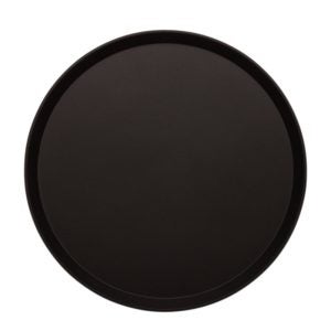 16" Black Fiberglass Tray | Raw Item