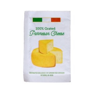 Grated Parmesan Cheese Packets | Raw Item