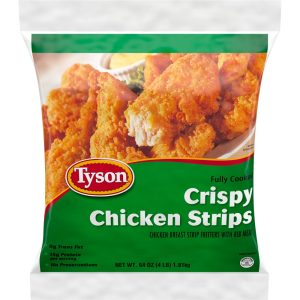 Crispy Chicken Strips | Packaged