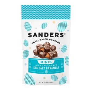 Milk Chocolate Sea Salt Caramels | Packaged