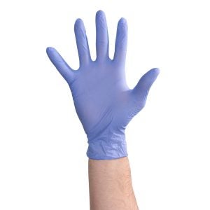 Large Powder-Free Nitrile Exam Gloves | Styled