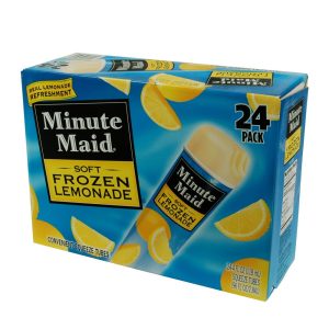 Frozen Lemonade Squeeze Tubes | Packaged