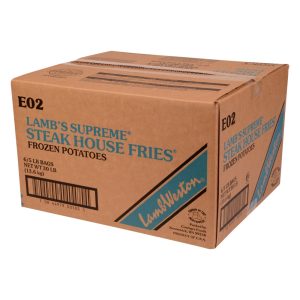 3/8" Steak Fries | Corrugated Box