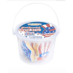 Patriotic Iced Cookies, IW | Packaged