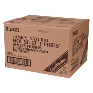 Shoestring French Fries | Corrugated Box