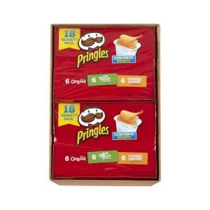 Single-Serve Assorted Pringles | Packaged