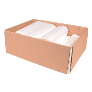 Clear Can Liners, 55-60 Gallon, 12 MIC | Packaged