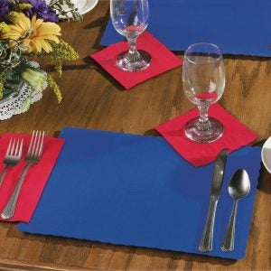 Navy Blue Placemats | Styled