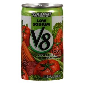 Low Sodium 100% Vegetable Juice | Packaged