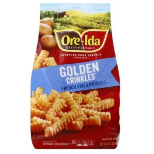 Crinkle Cut Golden Fries | Packaged