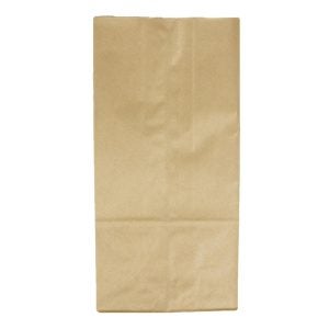 8" Brown Paper Bag | Raw Item