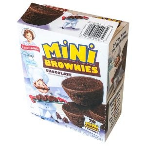 Mini Brownie Muffins | Packaged